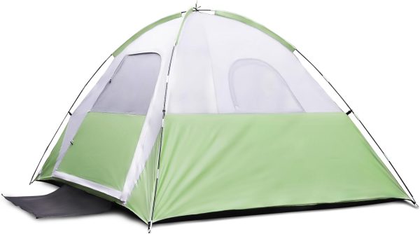 Tent for Camping, 6 Person Dome Camping Tent with Removable Rainfly,Waterproof & Windproof Tent Double Layer Tents for Camping,Easy Setup Tent for Camping Hiking Backpacking Picnic Backyard - Image 2