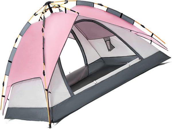 Camping Tent, Double Layer Tent. Great Ventilation with Storage Bag for Hiking