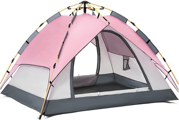 Camping Tent, Double Layer Tent. Great Ventilation with Storage Bag for Hiking - Image 2