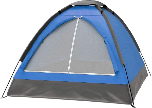 2-Person Dome Tent – Easy Set Up Shelter with Rain Fly and Carry Bag for Camping, Beach, Backpacking, Hiking, and Festivals by  Outdoors
